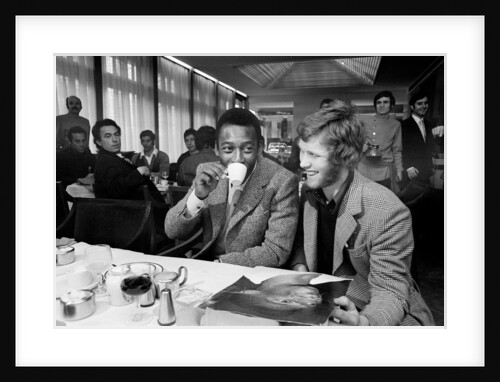 Pele in Birmingham 1972 by Birmingham Post and Mail Archive