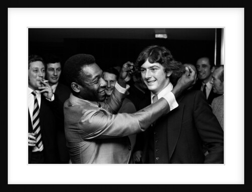 Pele in Birmingham 1972 by Birmingham Post and Mail Archive