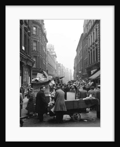 Rupert Street Market 1955 by Staff
