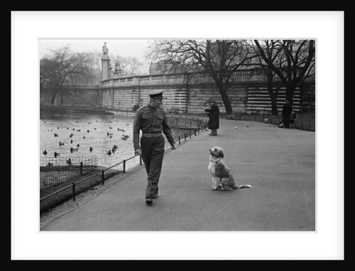 Guardsmen, circa 1948. by George Greenwell