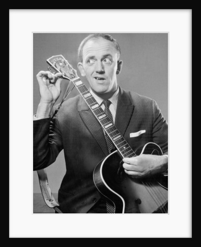 Stan Stennett the resident comedian on the Black and White Minstrel Show. by Bob Hope