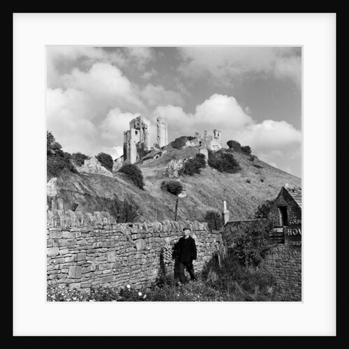 Corfe Castle, 1952 by unknown