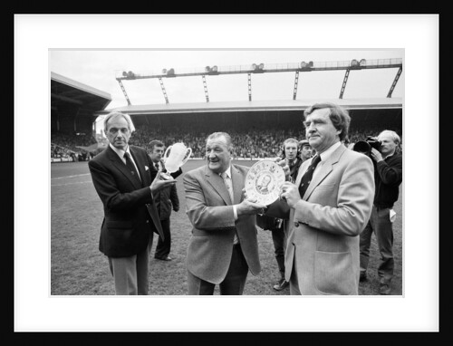 Bob Paisley Liverpool manager by Staff