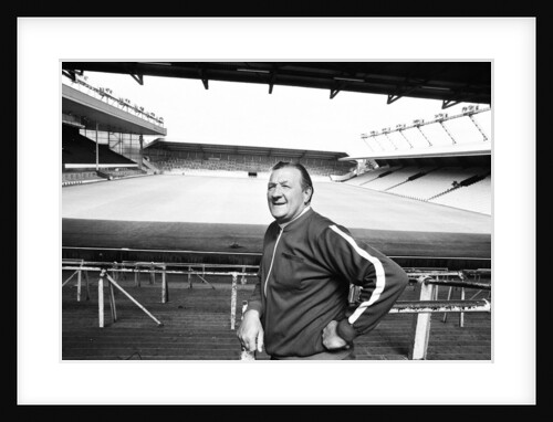 Bob Paisley Liverpool manager by Charlie Owens