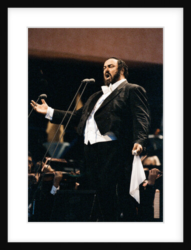Luciano Pavarotti's free concert, Hyde Park, 1991 by Ken Lennox