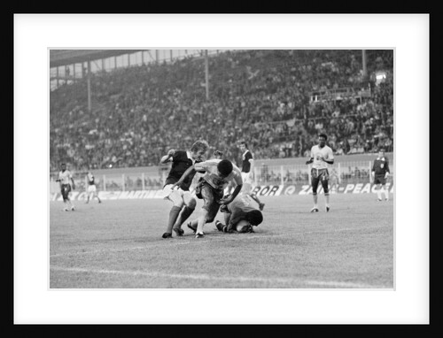 Zaire v Scotland World Cup  1974 by Monte Fresco