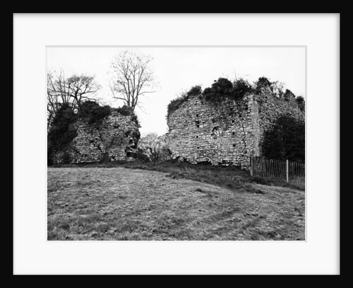 Dinas Powys Castle 1967 by Western Mail Archive