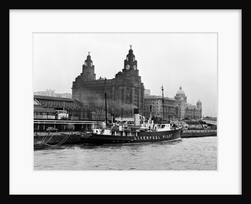 View of Liverpool 1954 by Bela Zola