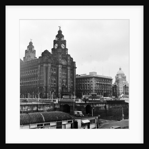 View of Liverpool 1954 by Bela Zola