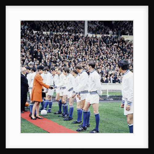Leicester v Man City FA Cup Final 1969 by Staff