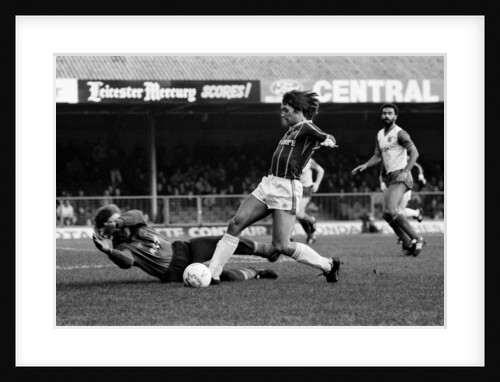 Gary Lineker of Leicester City by Dick Williams