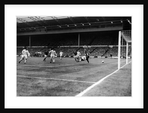 Manchester United v Leicester City FA Cup Final 1963 by Staff
