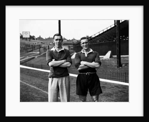 G. Robinson and A Brown. by Reg Sayers