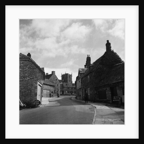 Corfe Castle Village by Staff