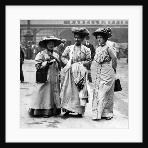 Emmeline Pankhurst, circa 1913 by Staff