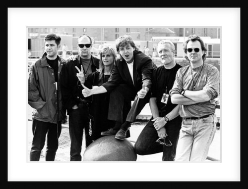 Paul McCartney in Liverpool, 1990 by Tony Kenwright
