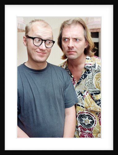 Rik Mayall and Ade Edmondson, 1991 by Wright
