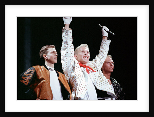Pop group Bros, 1988. by Ian Grieve