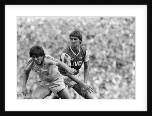 Arsenal v Liverpool Division One Football 1987 by Olley