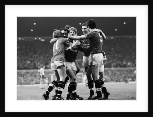 Manchester United 2-0 Arsenal January 24th 1987 by Howard Walker