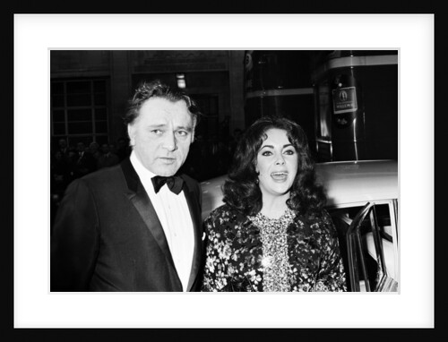 Elizabeth Taylor and Richard Burton by Weller