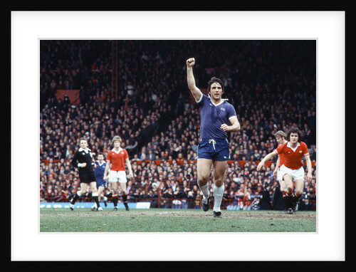 Bob Latchford footballer by Howard Walker