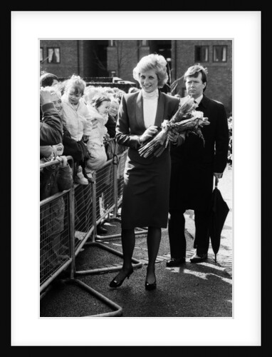 Princess Diana in Bracknell, 1988 by Staff