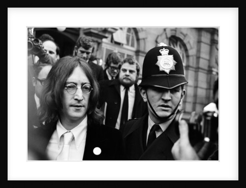 John Lennon and Yoko Ono, 1968 by JONES