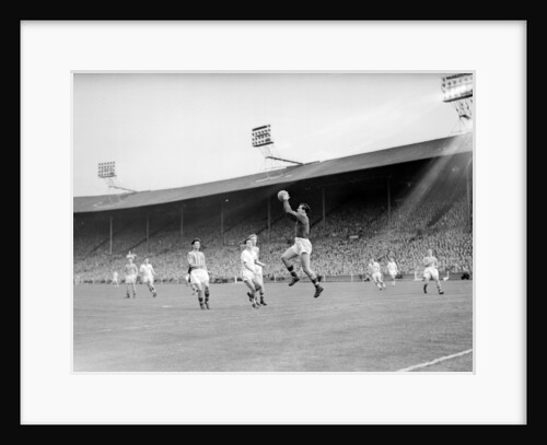 FA Cup Final 1957 by Ley Charman