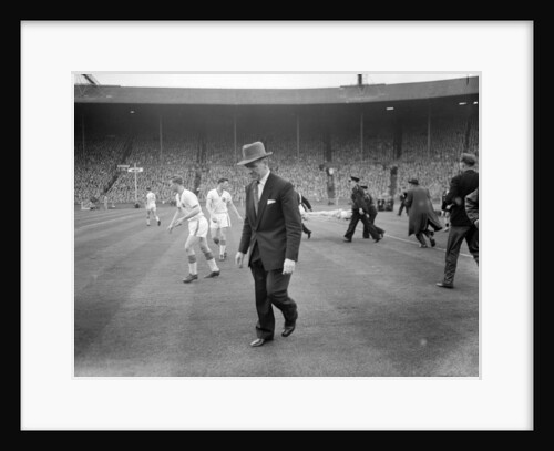 FA Cup Final 1957 by Ley Charman