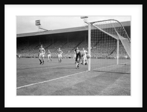 FA Cup Final 1957 by Ley Charman