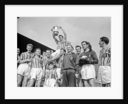 FA Cup Final 1957 by Ley Charman