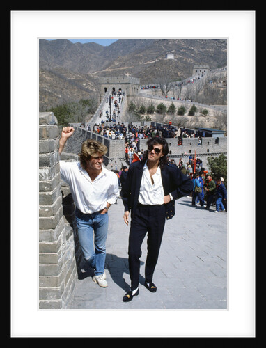 Wham visit to China 1985 by Kent Gavin