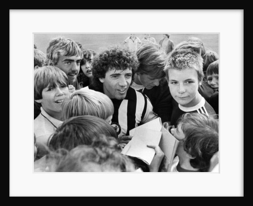 Keegan signs for Newcastle United August 1982 by Staff