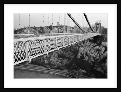 Clifton Suspension Bridge, Bristol, 1967. by Arthur Sidey