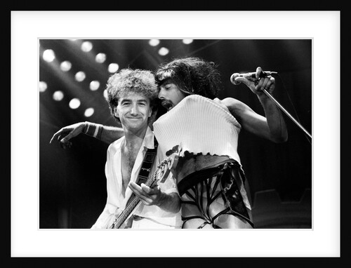 freddie wearing drag 1984 by Nigel Wright