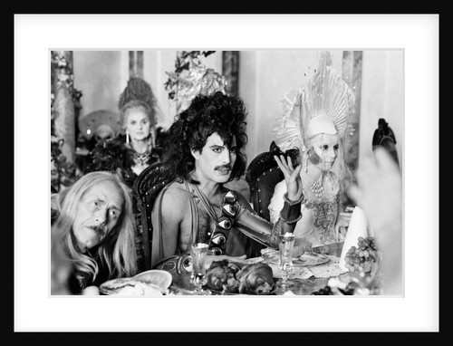 Queen making music video 1984 by Mike Maloney