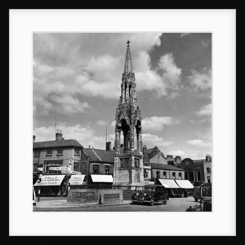 The Market Place at Wisbech. Cambridgeshire, circa 1930 by Staff