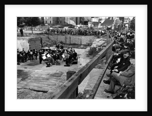 London Transport Military Band, Chelsea, 1943. by Staff