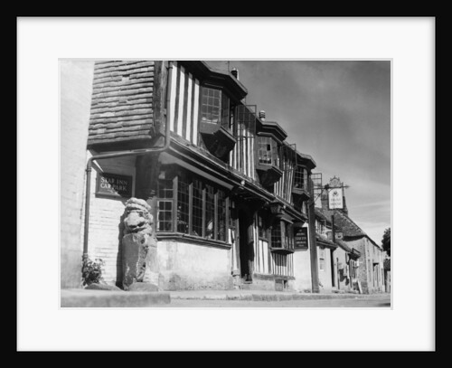 The Old Inn Star public house in Alfriston, Sussex 28th June 1939 by Bernard Alfieri