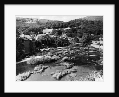 River Dee at llangollen, Wales by Flint