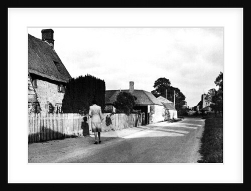Sulgrave village, Northants, circa 1945 by Staff