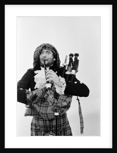 Kenny Everett filming the Christmas Television show in 1980 by Charles Ley