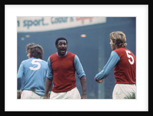 West Ham United footballer Clyde Best by Mirror Group Newspapers