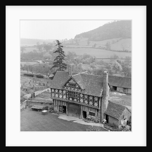 Stokesay Castle, Shropshire, 1961. by Terry Fincher