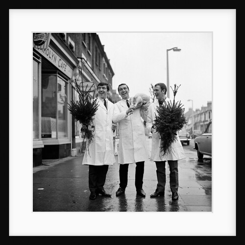Christmas footballers, 1966 by Monte Fresco O.B.E.