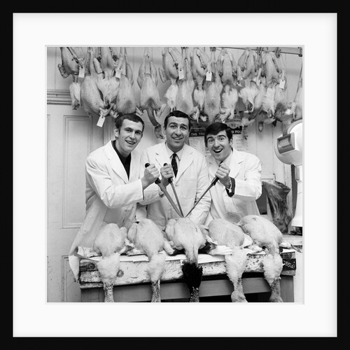 Christmas footballers, 1966 by Monte Fresco O.B.E.