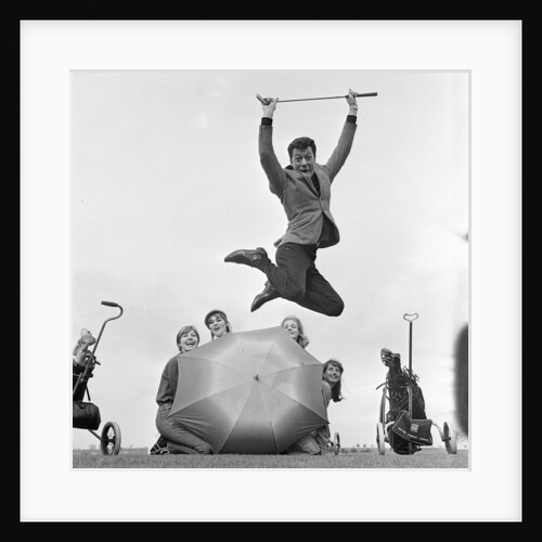 Lionel Blair and girl dancers in 1964 by Staff