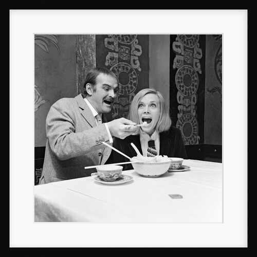 Stanley Baker and Honor Blackman by Julian Brown