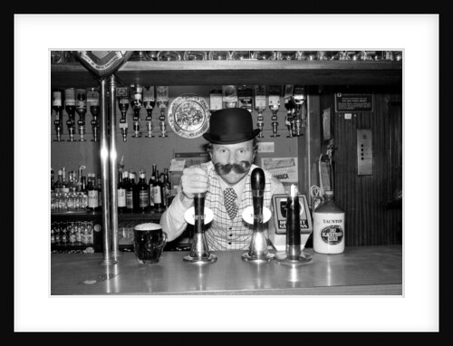 Bobby Moore preparing for the opening of his own public house by Kent Gavin